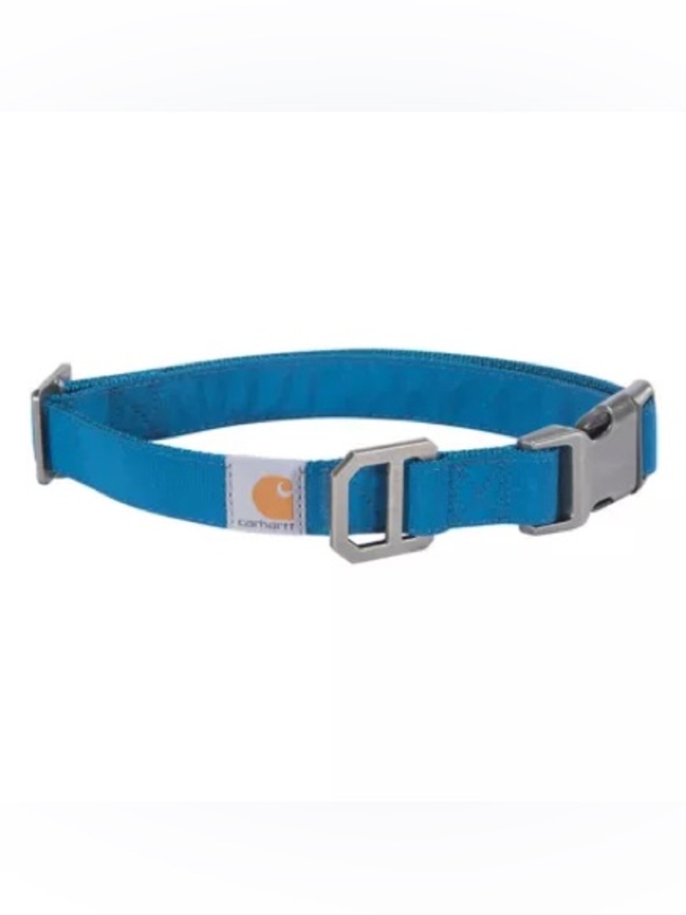 Carhartt Nylon Dog Collar, Marine Blue, Water Repellent, Size Medium, 12-18 in